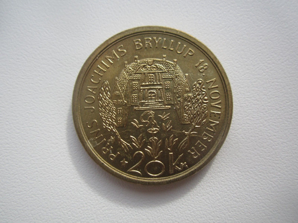 1995 DENMARK 20 KRONER COMMEMORATIVE COIN