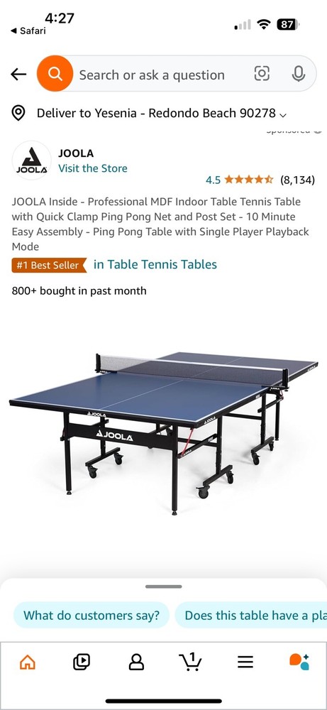 Foldable Ping Pong Table without Net Indoor Outdoor Table Ping Pong Foldable