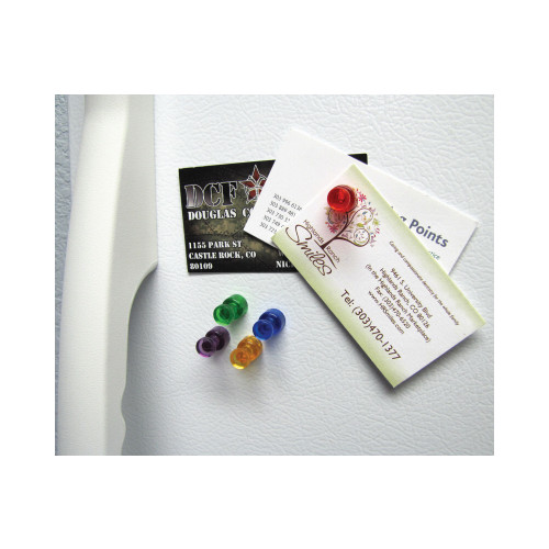 Magnetsource 08013 Push Pin Magnets, 10-Ct. - Quantity 6