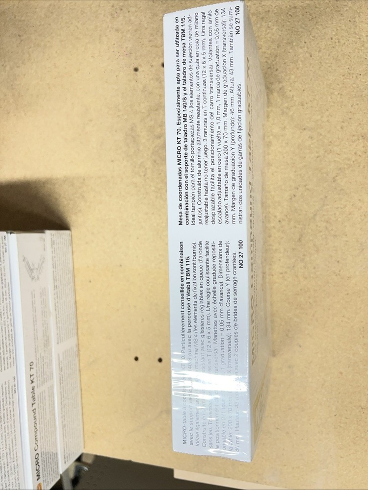 PROXXON MICRO Compound Table KT 70, #27100