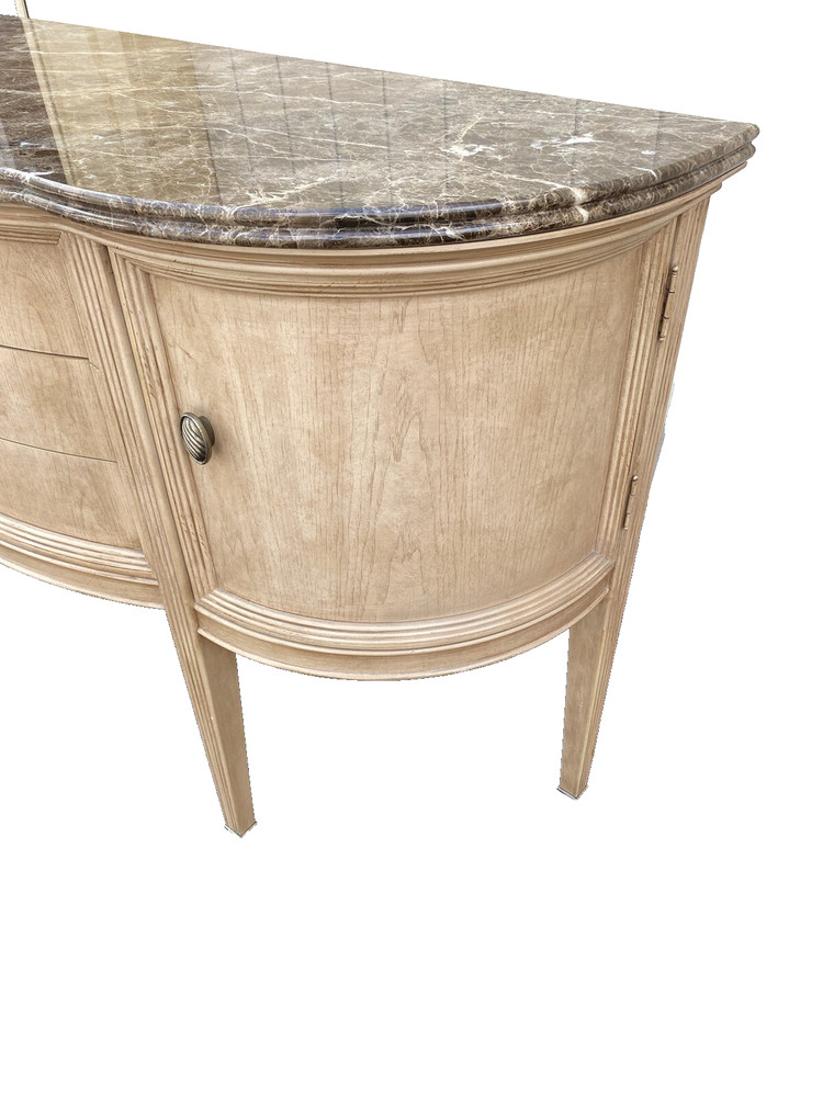 64646 Bernhardt Marble Top Server Sideboard Buffet