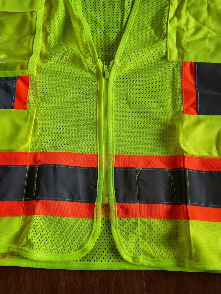 Radians SV6 Two-tone Class 2 Surveyor Polyester Mesh Vest Size Medium