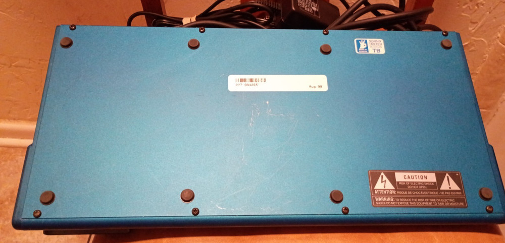 Digitech RP7 Valve Guitar Tube Preamp Multi Effects Processor USA cable power