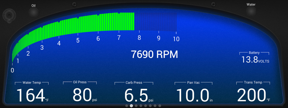 Racepak 6.86" Pro-Dash Display Part # 250-DS-686