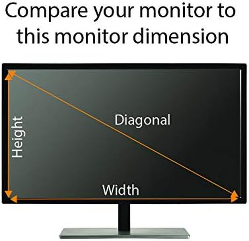 Anti Blue Light Screen Protector (3 Pack) for 27 Inches Widescreen Desktop Monit