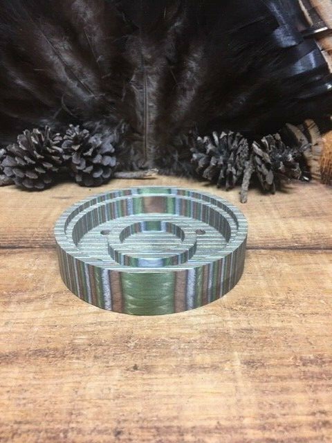1-Customizable Camo Turkey Call Pot Unfinished