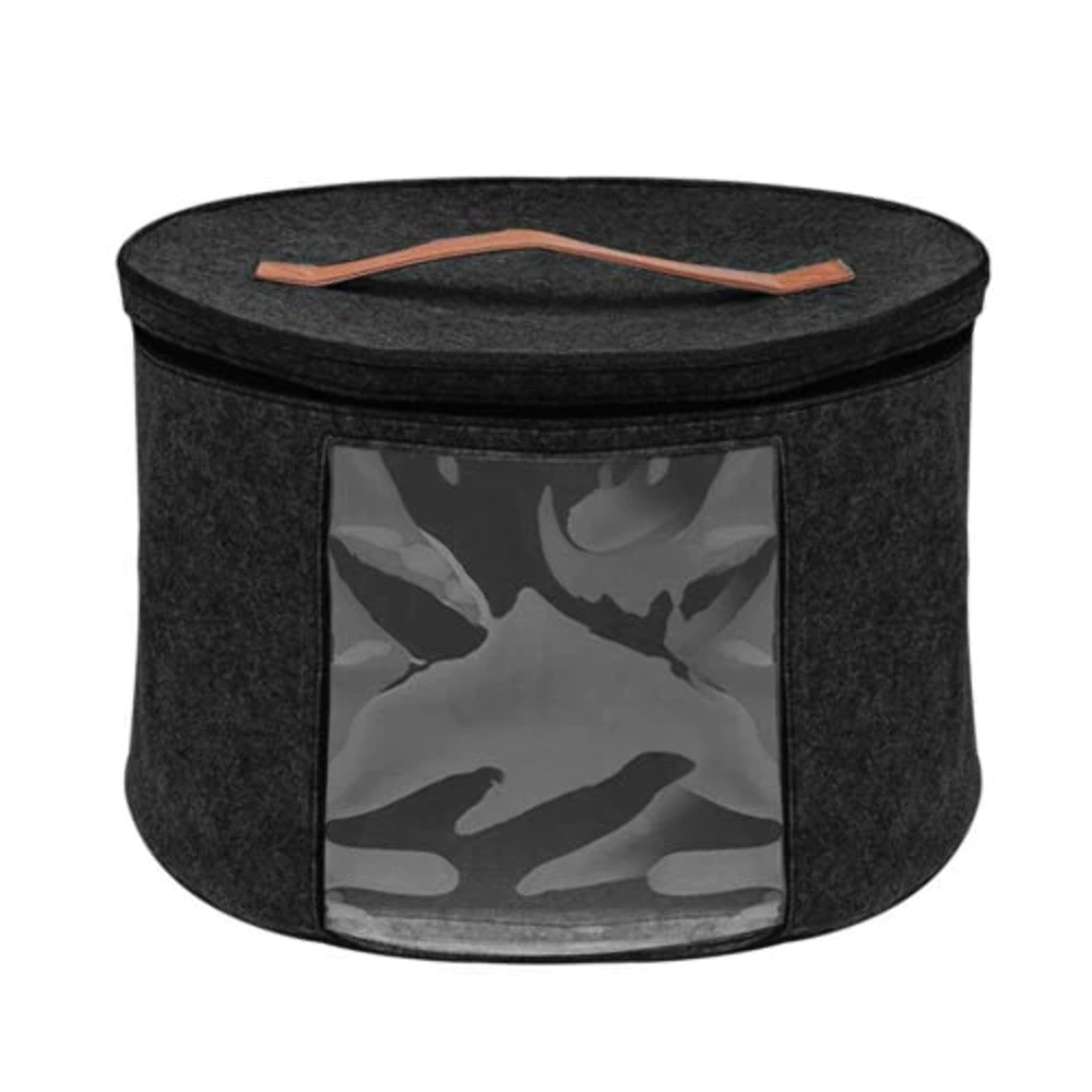 Hat Storage Box - Black