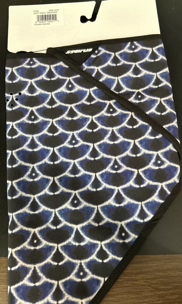 Seirus Softshell Bandana, Indigo, One Size