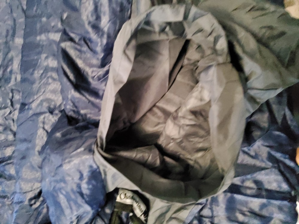 Outdoorsman Lab Backpacking Sleeping Bag with Stuff Sack Lightweight Compact