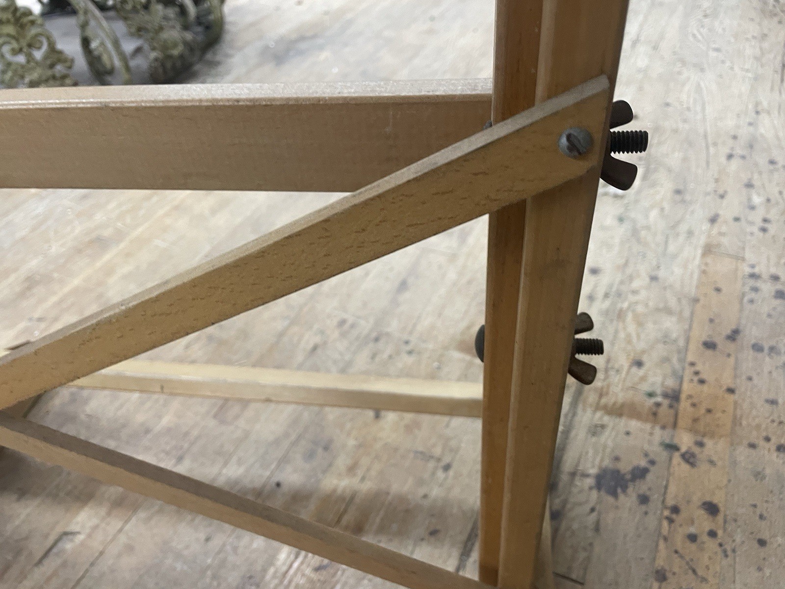 Vintage ANCO-BILT DRAFTING TABLE maple Adjustable tilt and height