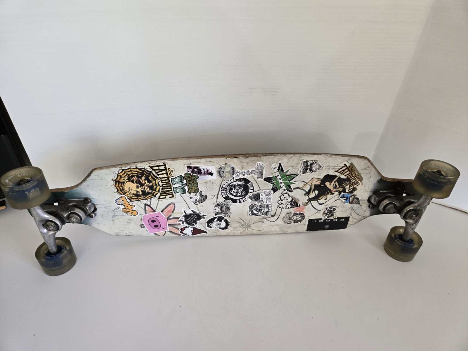 Sector 9 Longboard, Gullwing Sidewinder Trucks, Ablaze Volcanic Wheels FREE SHIP