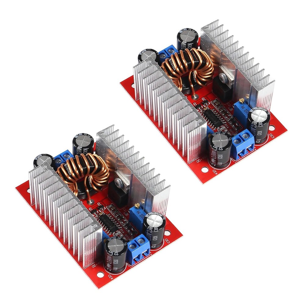 2Pack 400W DC-DC Step Up Boost Buck Voltage Converter Power Supply Module 15A