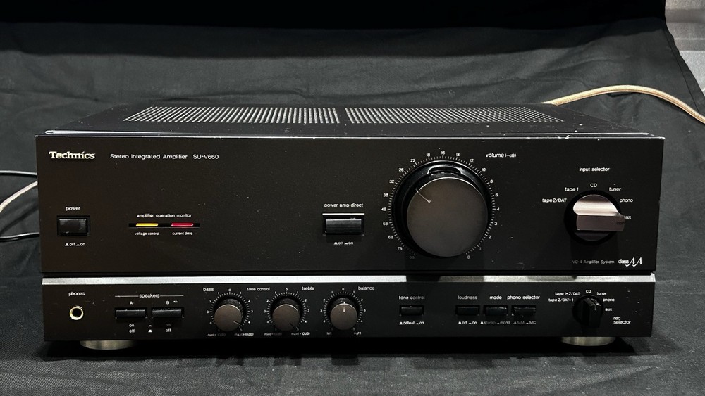 Technics SU-V660 VC-4 Stereo Integrated Amplifier Vintage