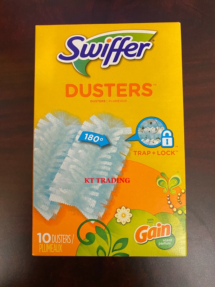 Swiffer DUSTERS Refill 180 Degree Multi Surface Cleaning with GAIN Scent 10 Ct