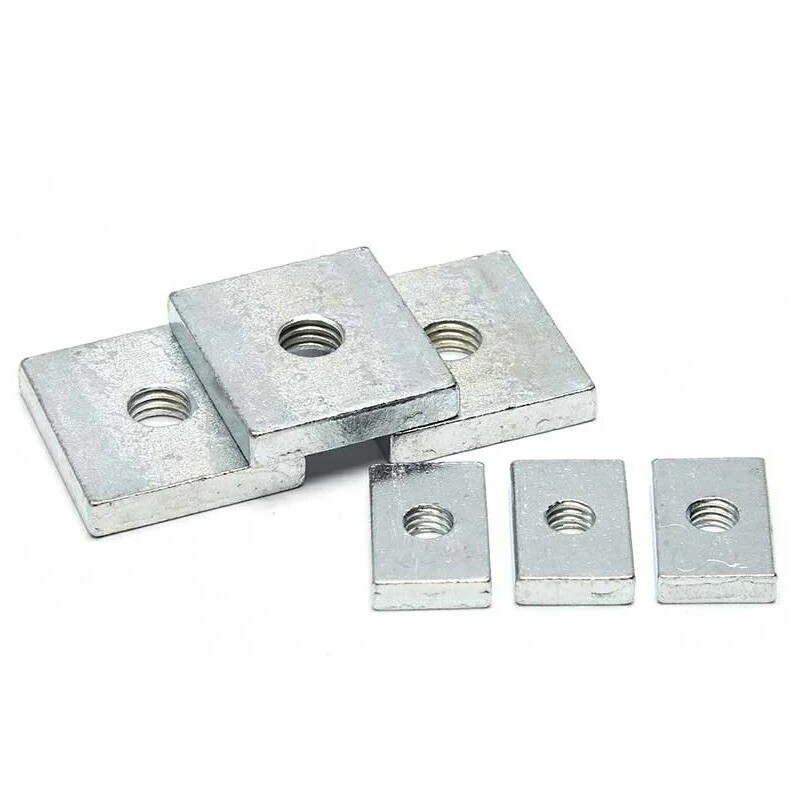 Rectangular Square Thin Nuts Slider Blocks M3 M4 M5 M6 M8 for Aluminum Accessory