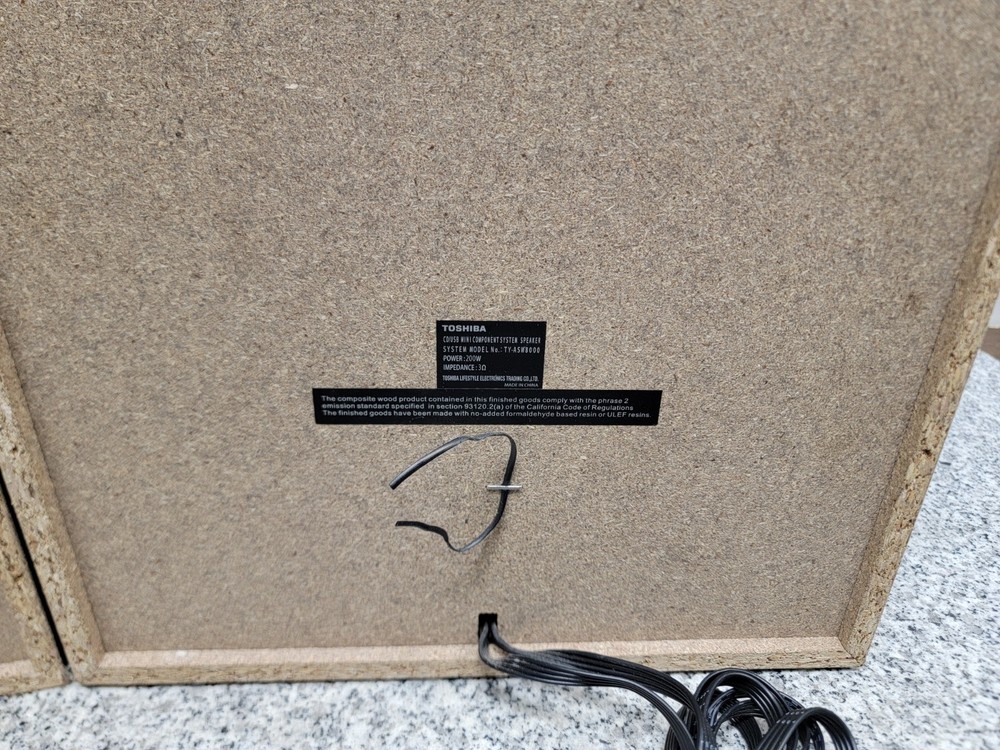 Toshiba TY-ASW8000 Bluetooth Stereo Sound System