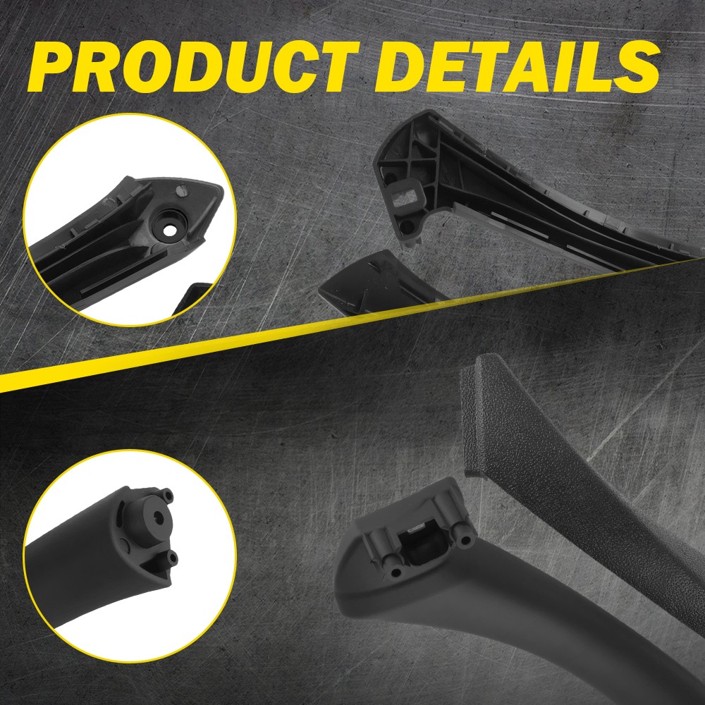 Passenger Side Inner & Outer Door Panel Handle Pull Trim Cover For BMW E90 328i
