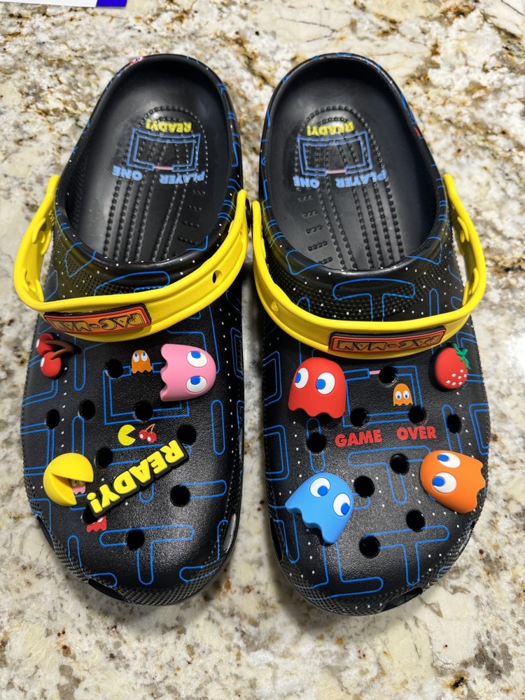 Pac-man Crocs Men’s Size 14