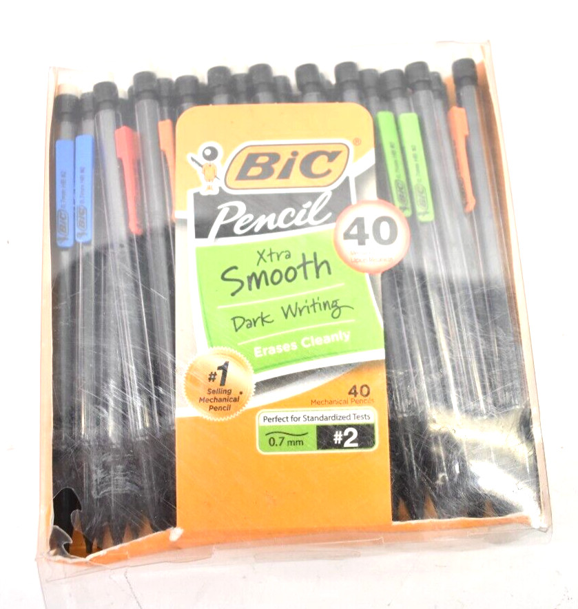 Bic Xtra-Smooth Mechanical Pencils Medium Point .7mm MPP40MJ Assortment