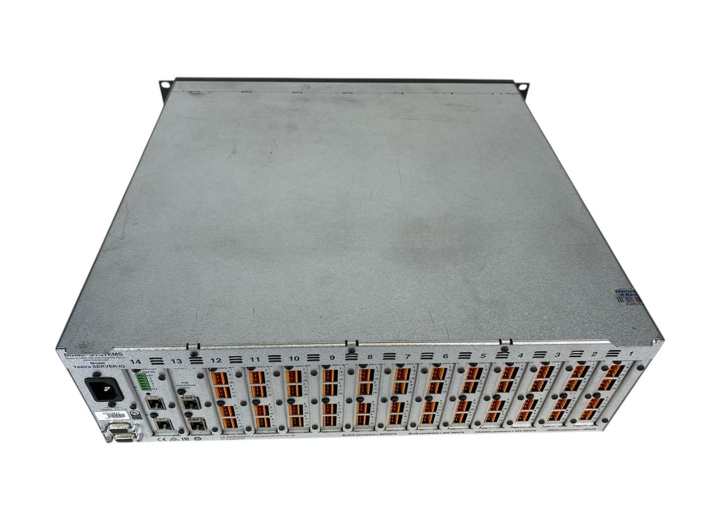 Biamp Systems Tesira SERVER-IO Digital Network Signal Processor DSP