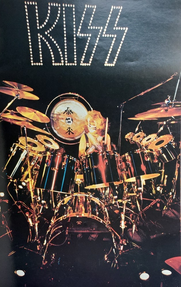 KISS World Tour '77 & '78 Vintage Concert Program Tourbook Love Gun Alive II