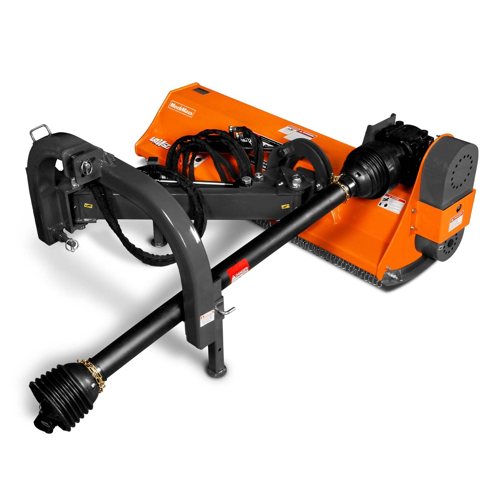 MechMaxx 3-Point PTO Offset Flail Ditch 60" Bank Mower, 25-60HP, CAT 1, VAM60