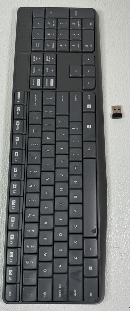 Logitech MK235 Wireless Keyboard & Dongle for PC/MAC 920-007897
