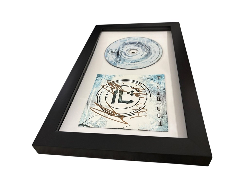 PERIPHERY SIGNED AUTOGRAPH SELF TITLED DEBUT FRAMED MATTED CD SPENCER +3 JSA COA