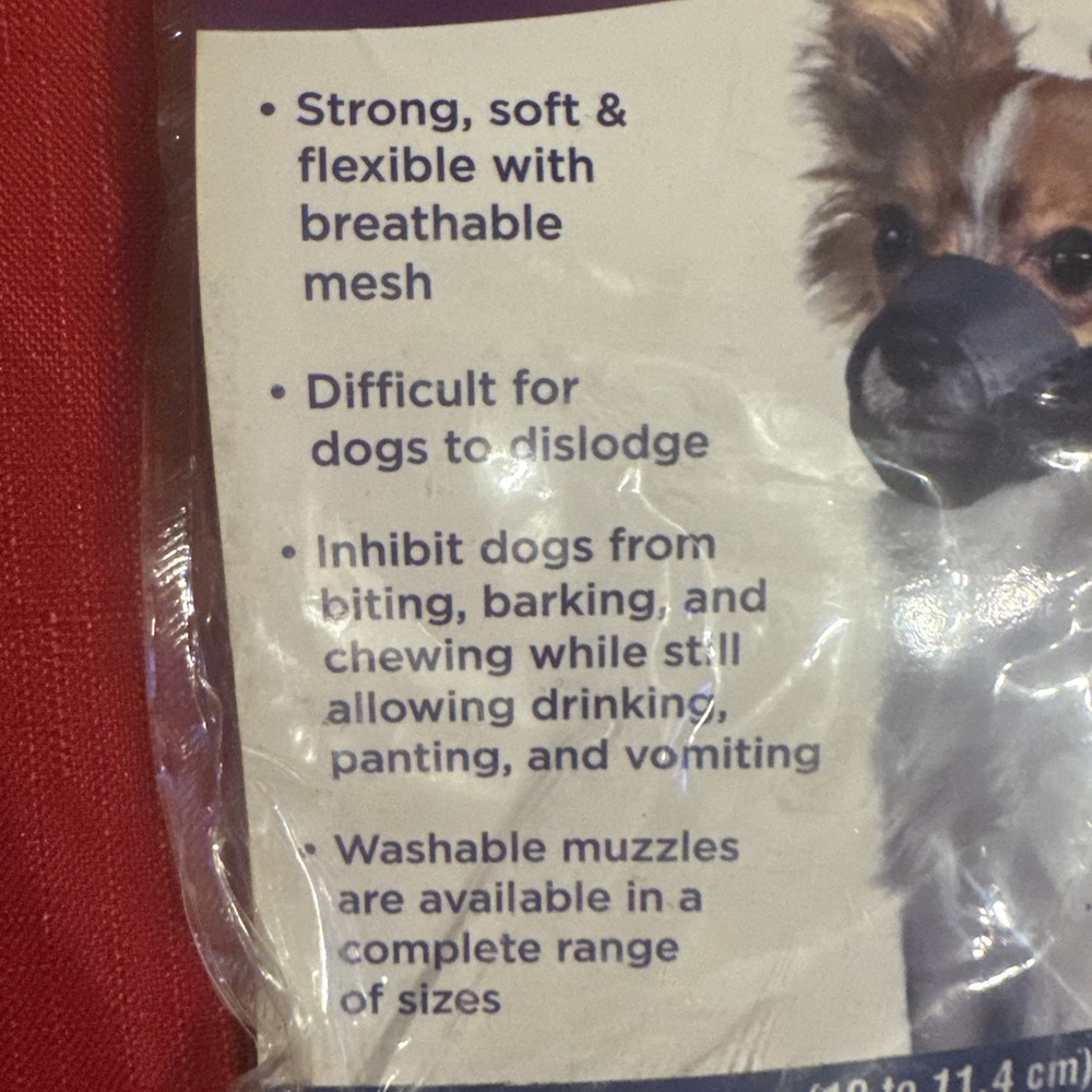 Petco Nylon Muzzle For Dogs Size 0 XS
