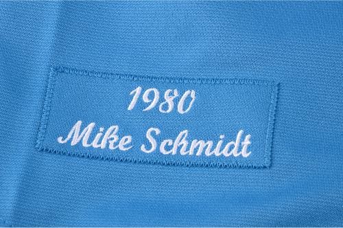 Mike Schmidt MLB Phillies Autographed Mitchell & Ness Authentic Jersey with Insc