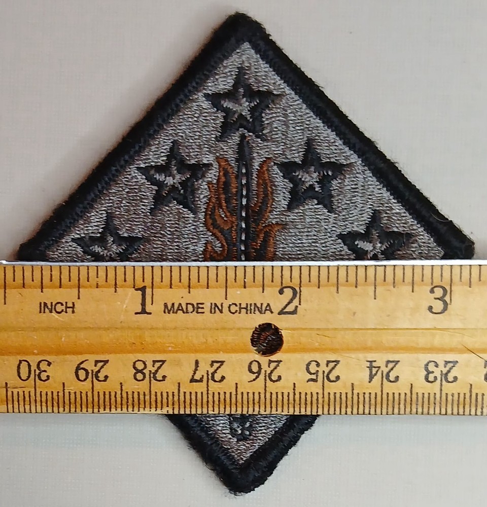 Military Patch US Army 20th Support Command CBRNE ACU Authentic Hook & Loop