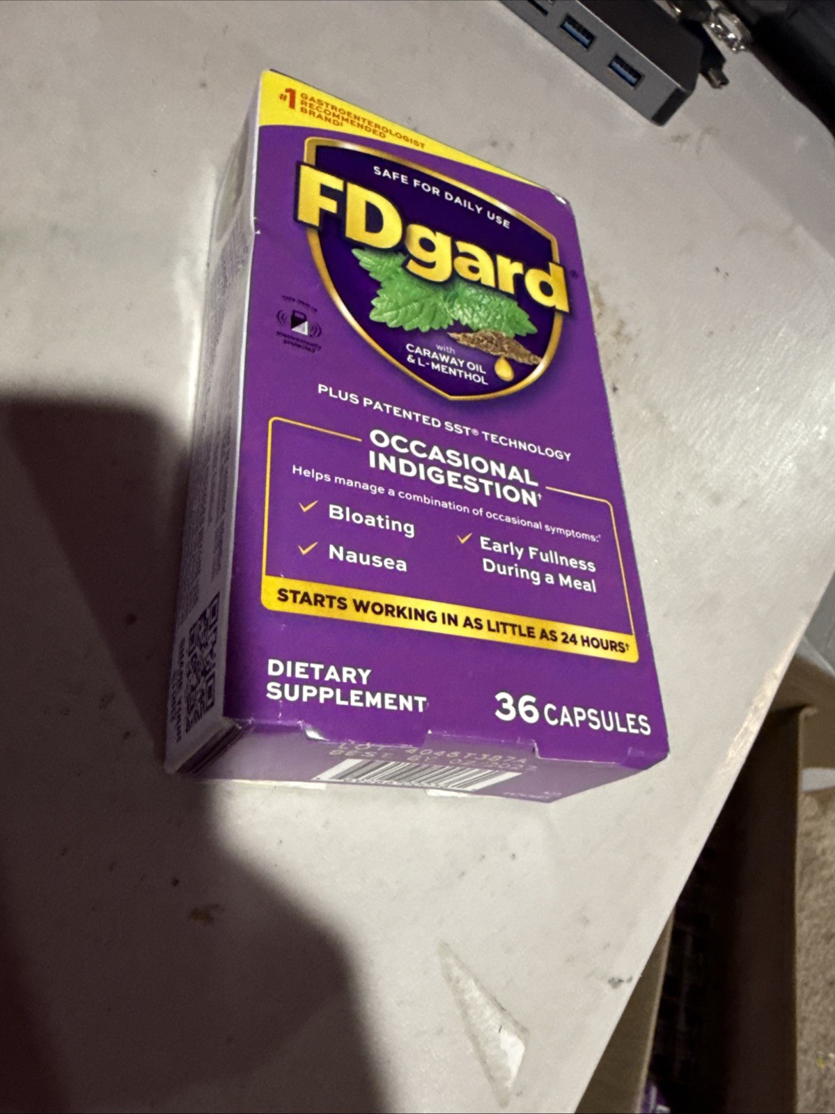FDgard Medical Food for Functional Dyspepsia (Recurring Indigestion) EXP 02/27