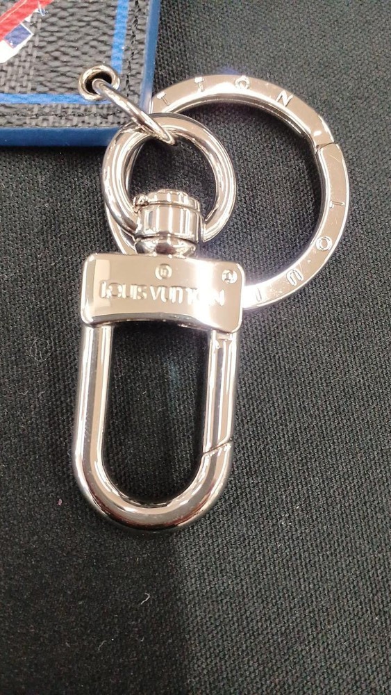 Louis Vuitton Keyring Black Blue