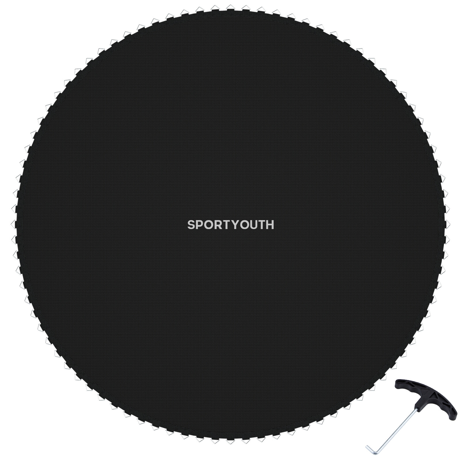 12 14 15FT Trampoline Replacement Jumping Mat Pad 72/88/96 Rings w/ Setting Tool