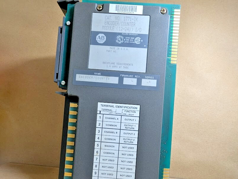 Allen-Bradley 1771-IK PLC-5 Encoder/Counter Module, 12-24V DC