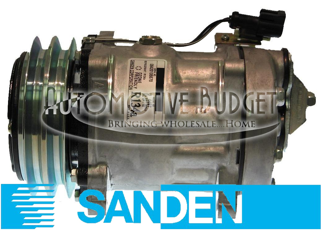 Sanden 4497, 4704 A/C Compressor w/Clutch - NEW OEM