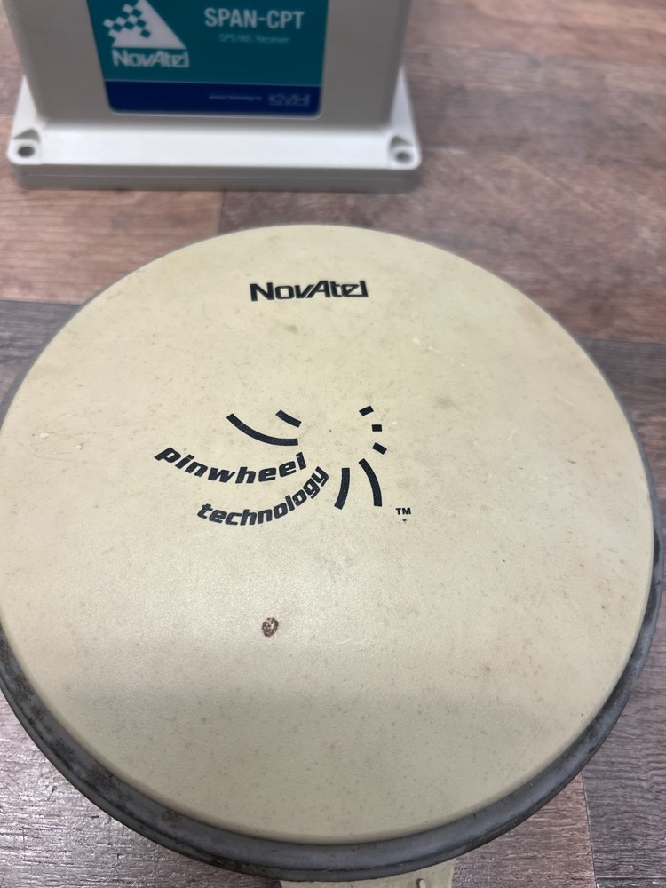 NovAtel SPAN-CPT GNSS/INS receiver with antenna, cables