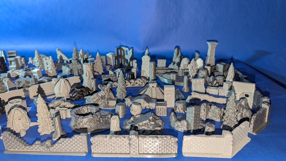 204 Pieces of scatter terrain bundle