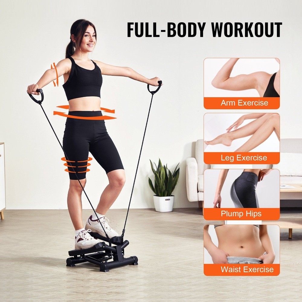 Multi Function Stepper with Cords Max Weight All in One Tracker