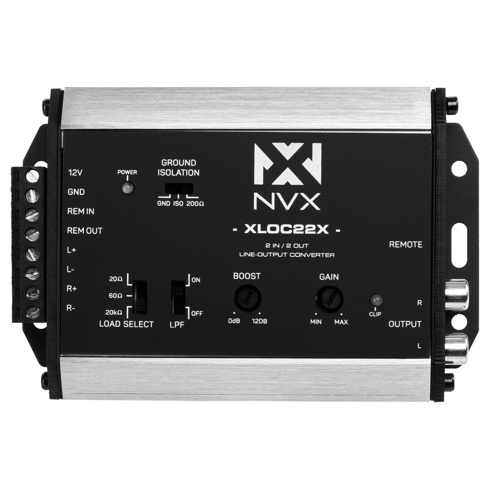 NVX XLOC22X 2 inputs / 2 outputs Line Output Converter with Remote Level Control
