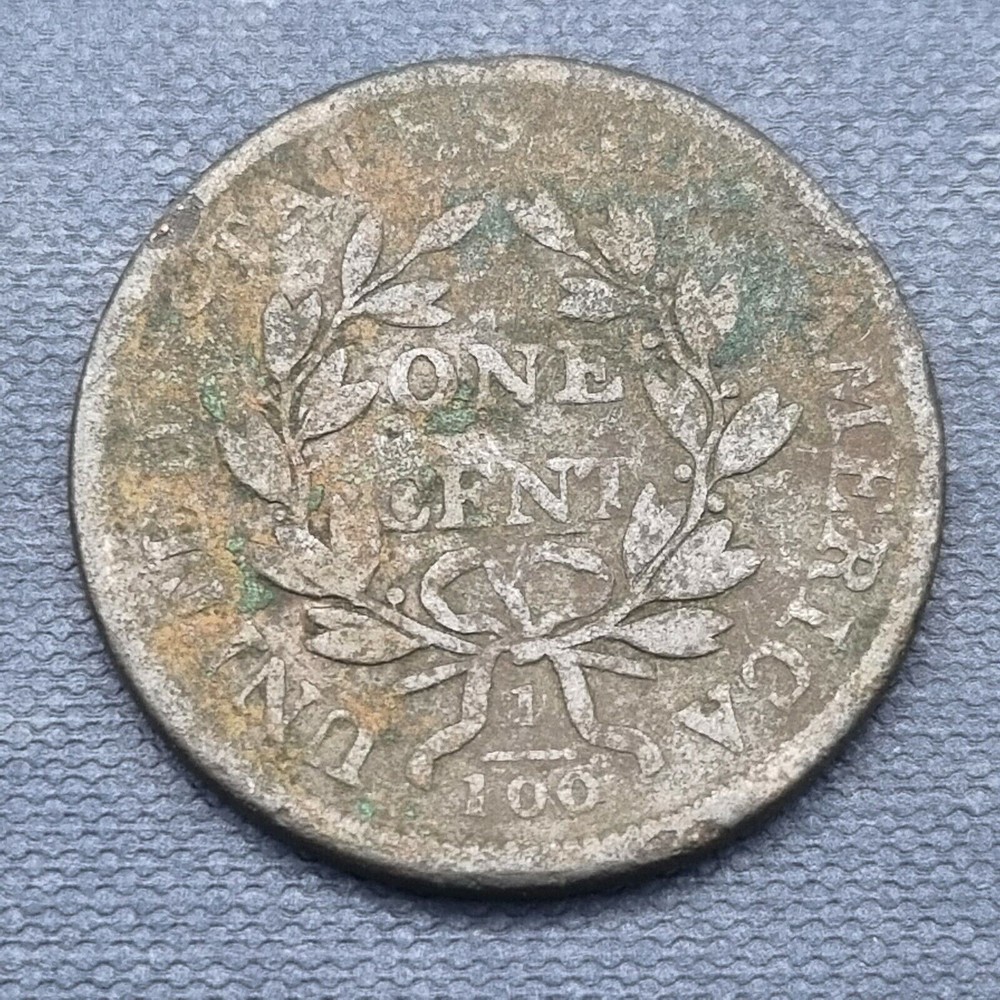 1805 Draped Bust Large 1c Better Grade Corroded #43584