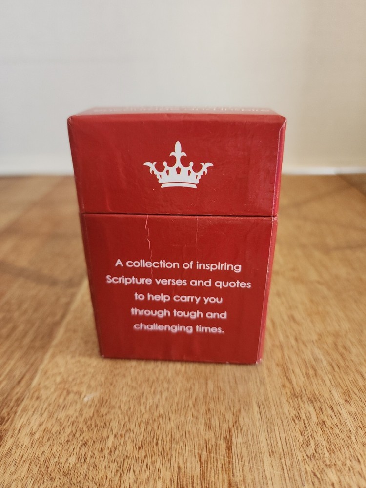 Keep Calm And Trust God - 51 Double-Sided Inspiration Cards & Bible Scriptures!