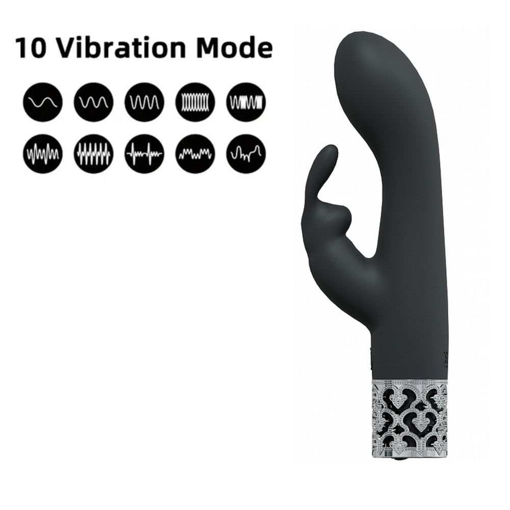 Beginner-Friendly Vibe Rabbit Clitoral Stimulator Silicone Rechargeable Vibrator