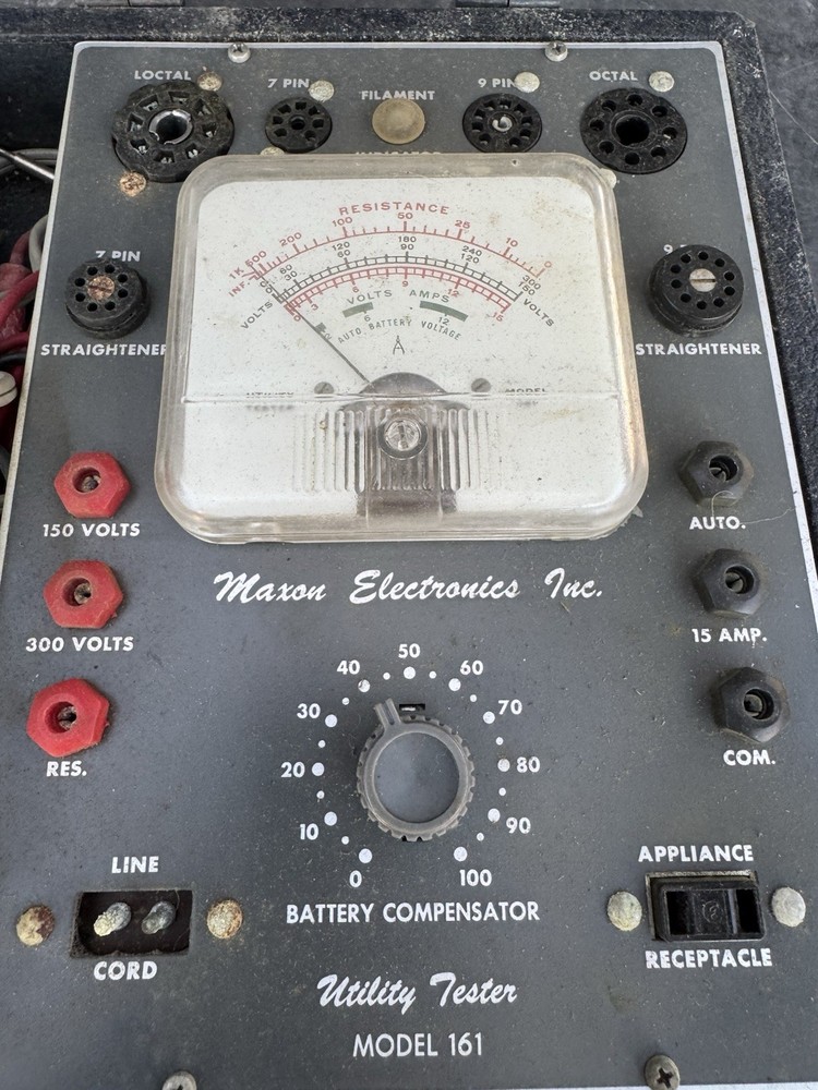 Vintage Maxon Electronics Utility Tester Model 161