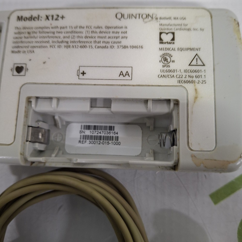 Cardiac Science X12+ Telemetry Transmitter