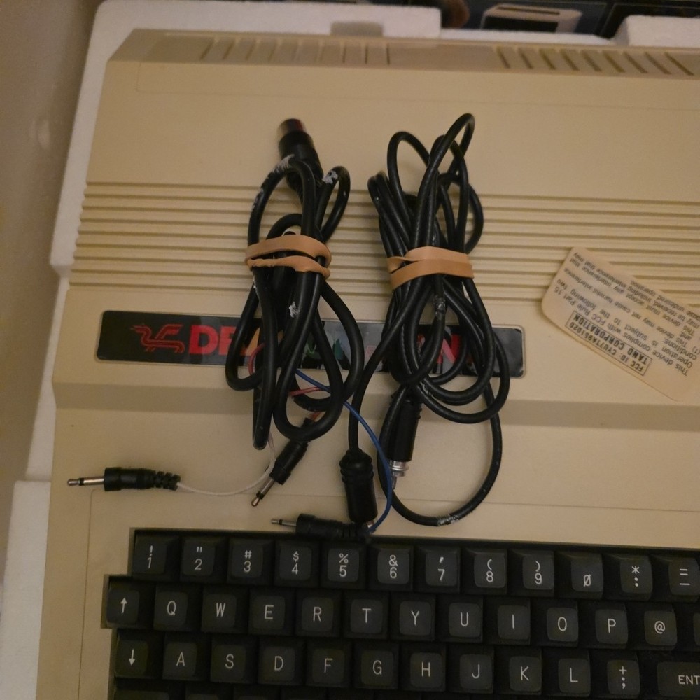 Tano Dragon Computer 64K Vintage Untested Asis Read Description