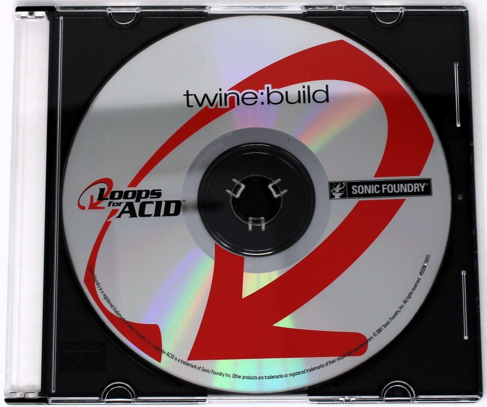 Sonic Foundry Twine Build Loops For Acid Sample/Sound Library/Sampling CD