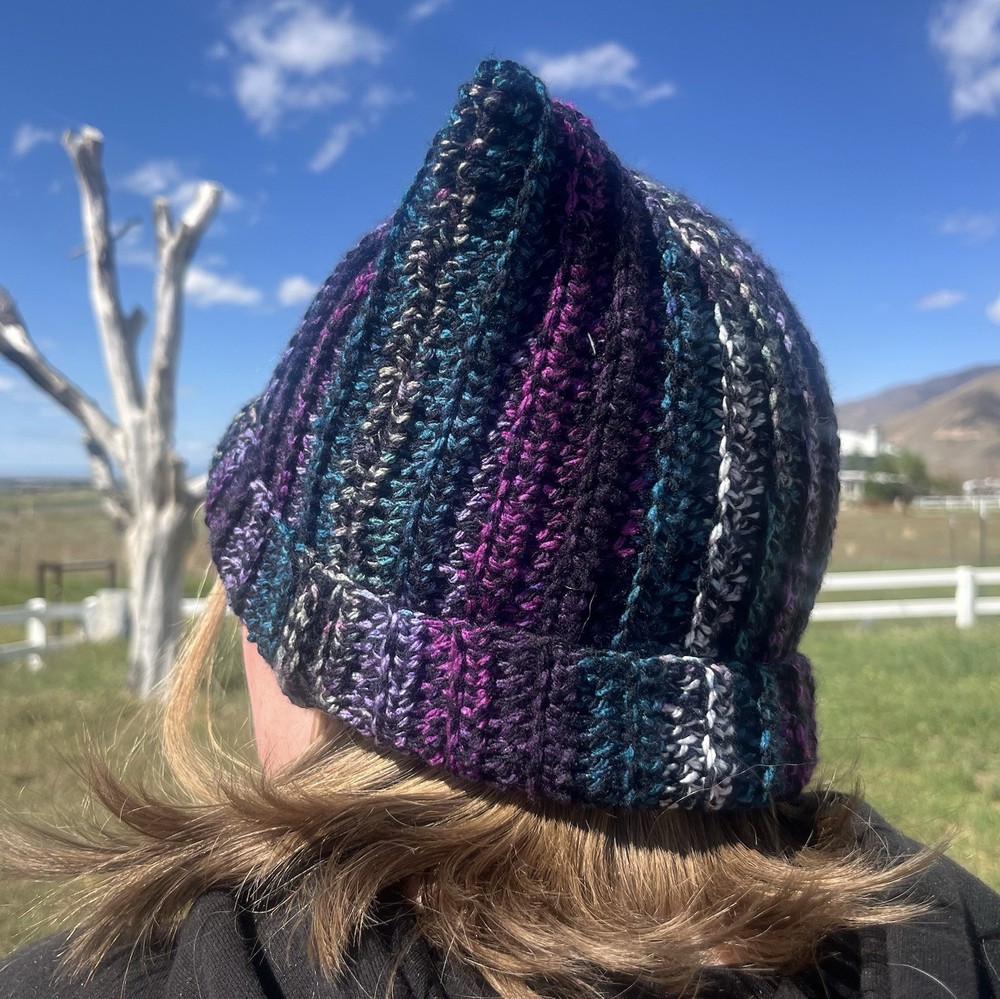Handmade Crochet Cat-Ear Beanie