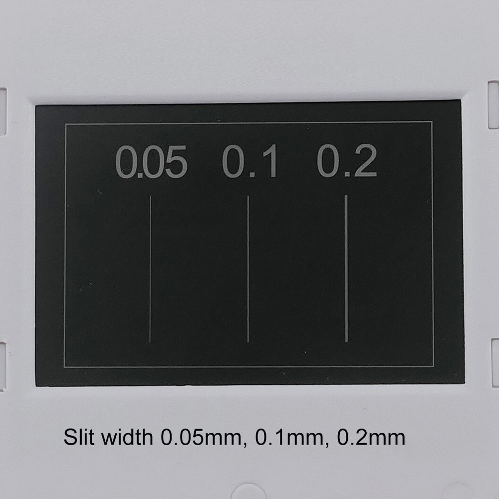5pc Interference Diffraction Grating Single & Double Slit Interference Diaphragm