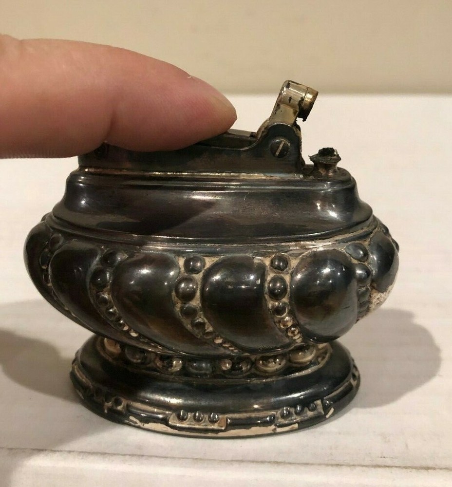 VINTAGE RONSON CROWN TABLETOP LIGHTER